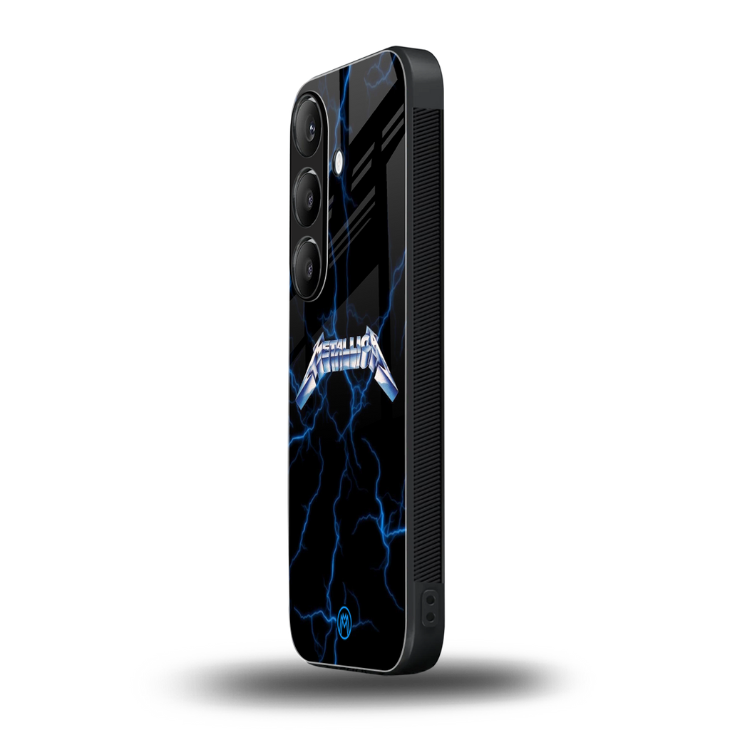 metallica back phone cover | glass case for samsung galaxy s24 fe