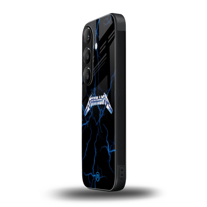 metallica back phone cover | glass case for samsung galaxy s24 fe