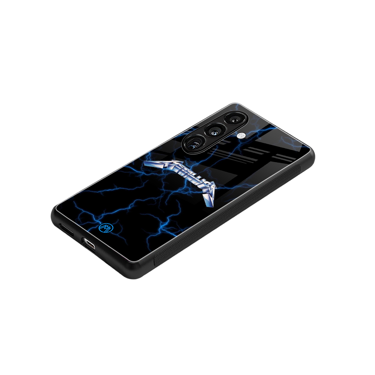 metallica back phone cover | glass case for samsung galaxy s24 plus