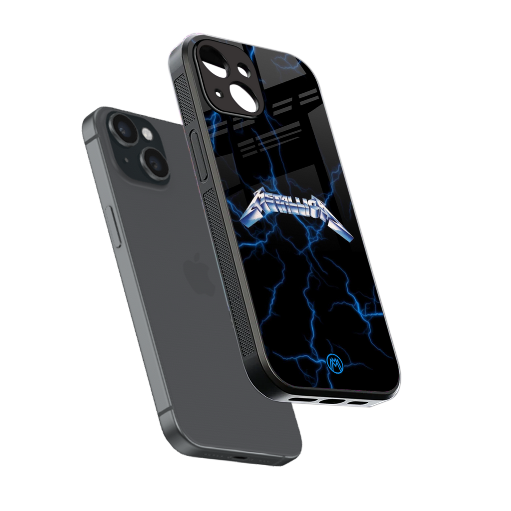 metallica back phone cover | glass case for iphone 15