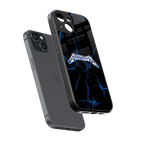 metallica back phone cover | glass case for iphone 15