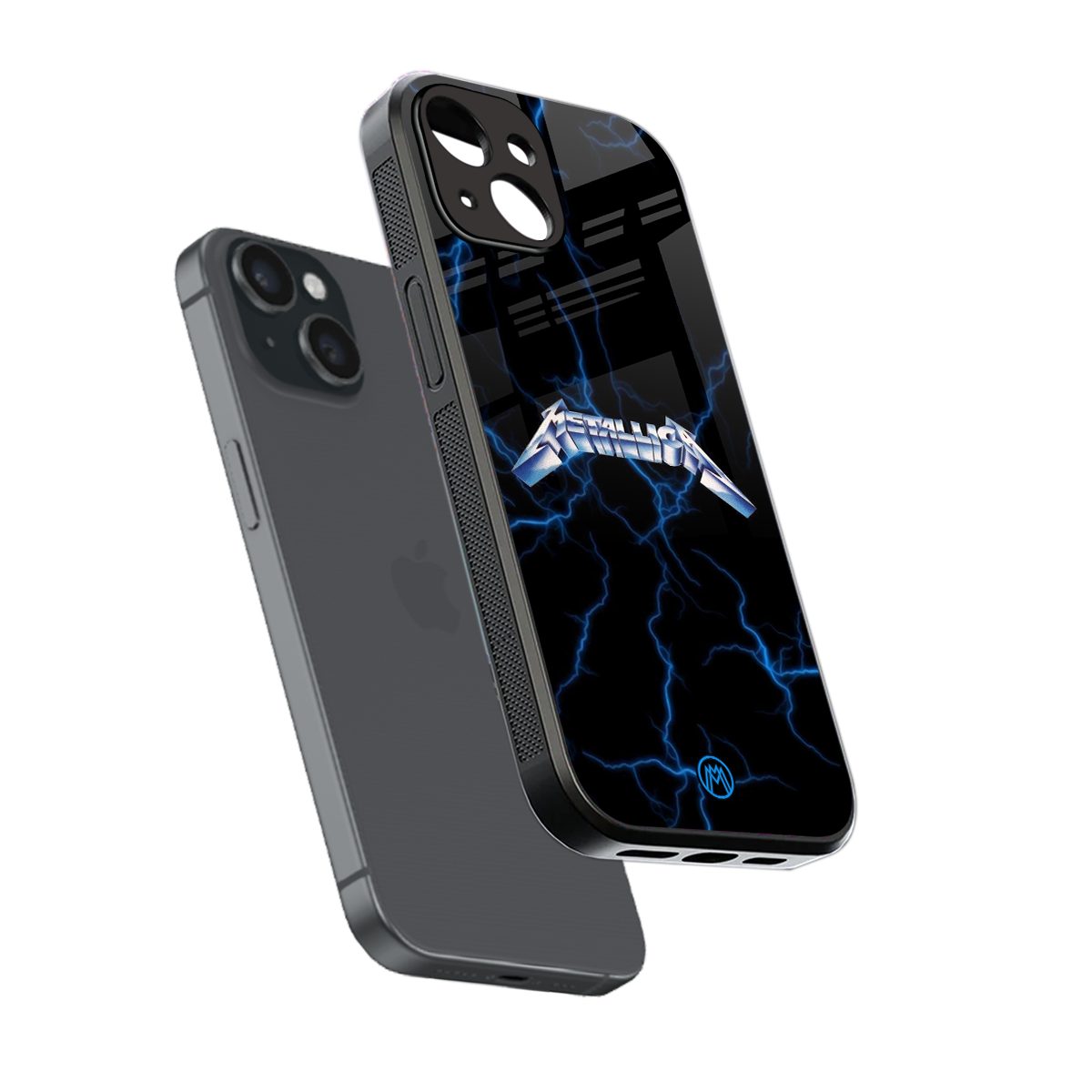 metallica back phone cover | glass case for iphone 15