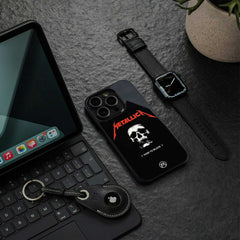 Metallica Black Phone Cover | Glass Case