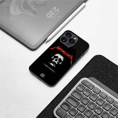 Metallica Black Phone Cover | Glass Case