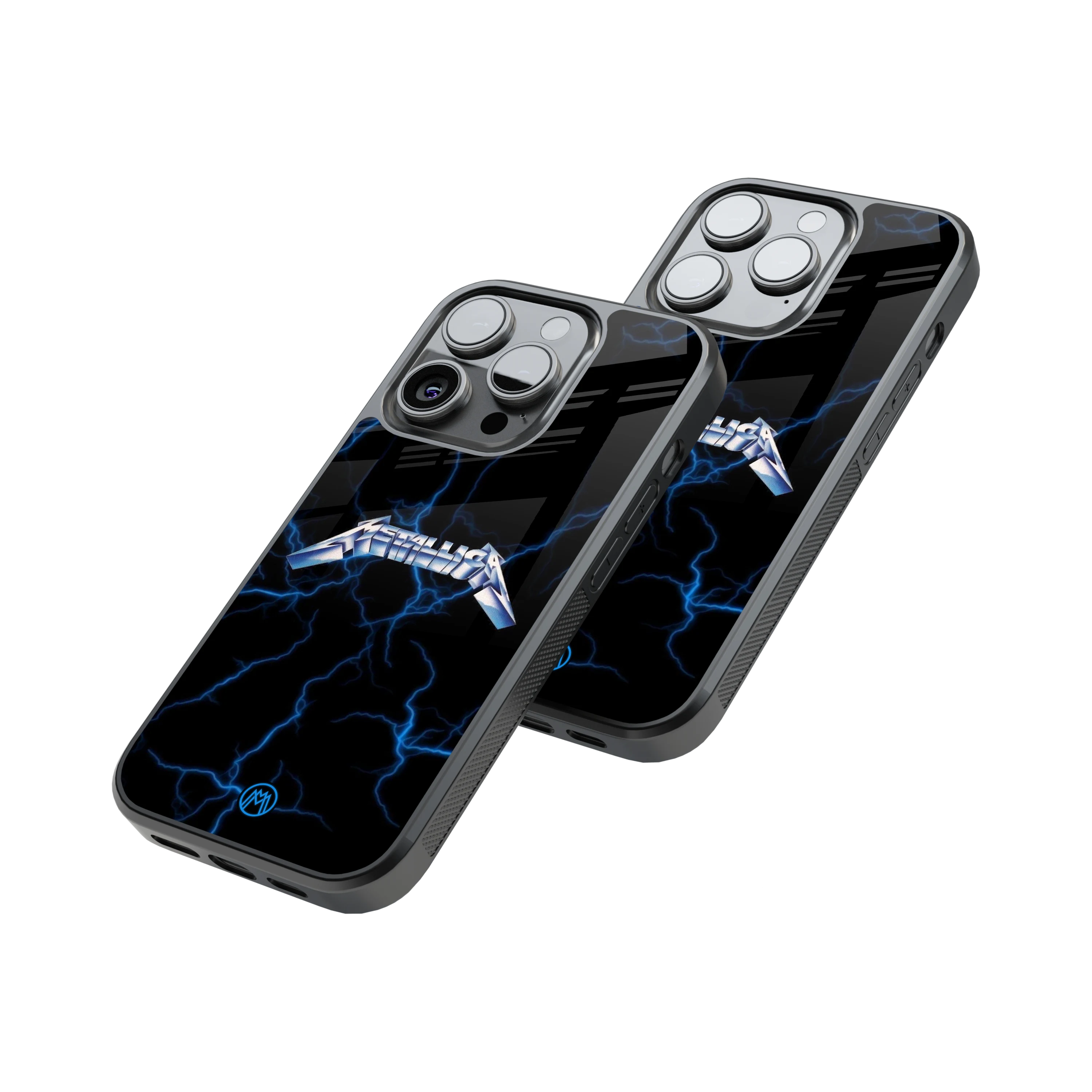 Protective Glass Back Phone Case Compatible with iPhone, Samsung, OnePlus, Pixel & More