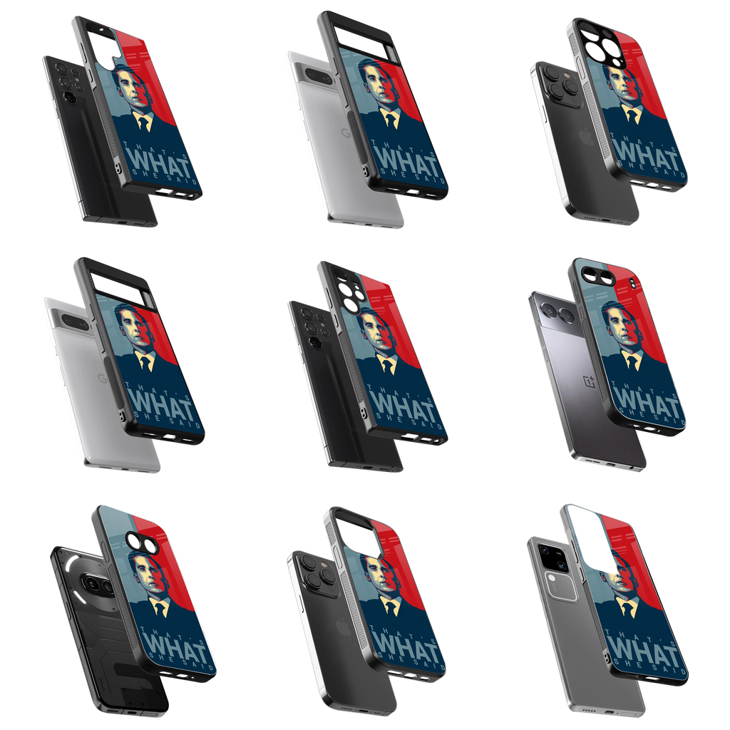 Durable Glass Back Mobile Case for iPhone, Samsung, OnePlus, Google Pixel, Redmi, Vivo, Oppo