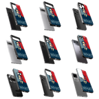 Durable Glass Back Mobile Case for iPhone, Samsung, OnePlus, Google Pixel, Redmi, Vivo, Oppo