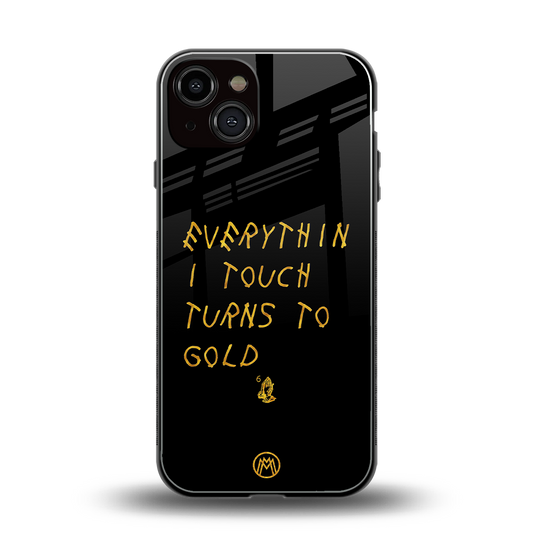 midas touch back phone cover | glass case for iphone 13