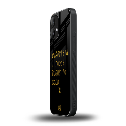 midas touch back phone cover | glass case for nothing phone 2