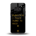 midas touch back phone cover | glass case for nothing phone 2a