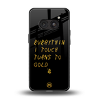 midas touch back phone cover | glass case for nothing phone 2a