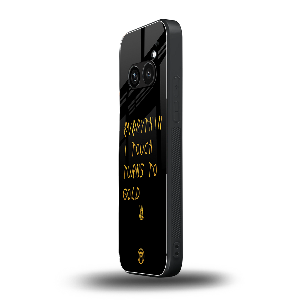 midas touch back phone cover | glass case for nothing phone 2a
