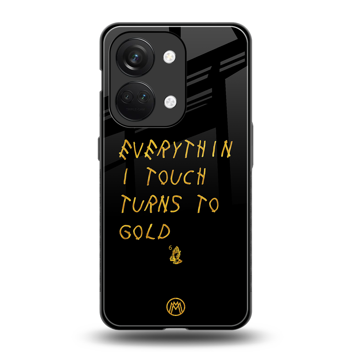 midas touch back phone cover | glass case for oneplus nord 3