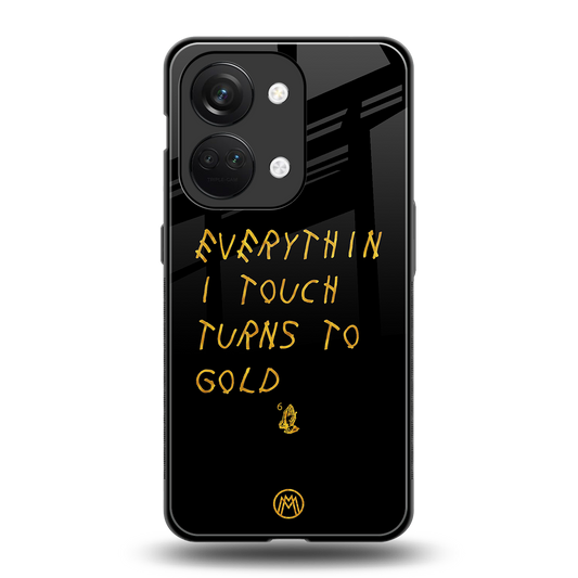 midas touch back phone cover | glass case for oneplus nord 3