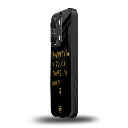 midas touch back phone cover | glass case for oneplus nord 3