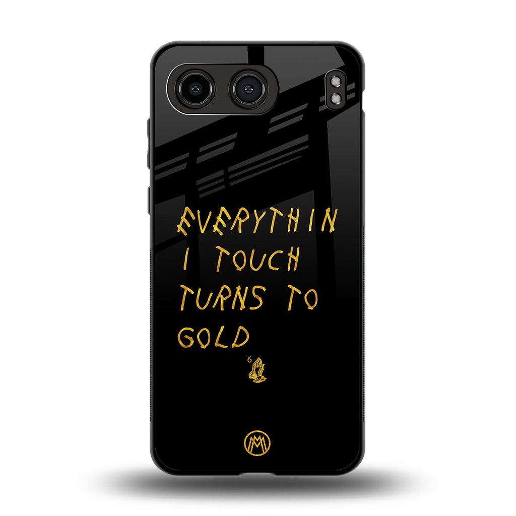 midas touch back phone cover | glass case for oneplus nord 4
