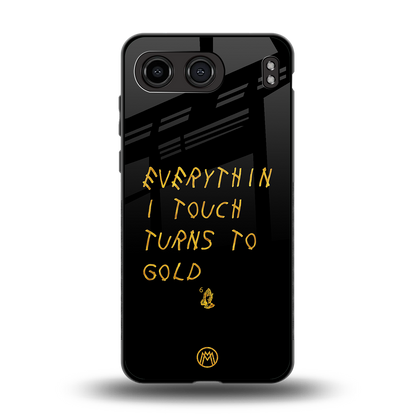 midas touch back phone cover | glass case for oneplus nord 4