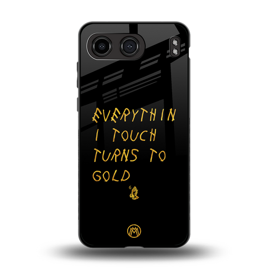 midas touch back phone cover | glass case for oneplus nord 4
