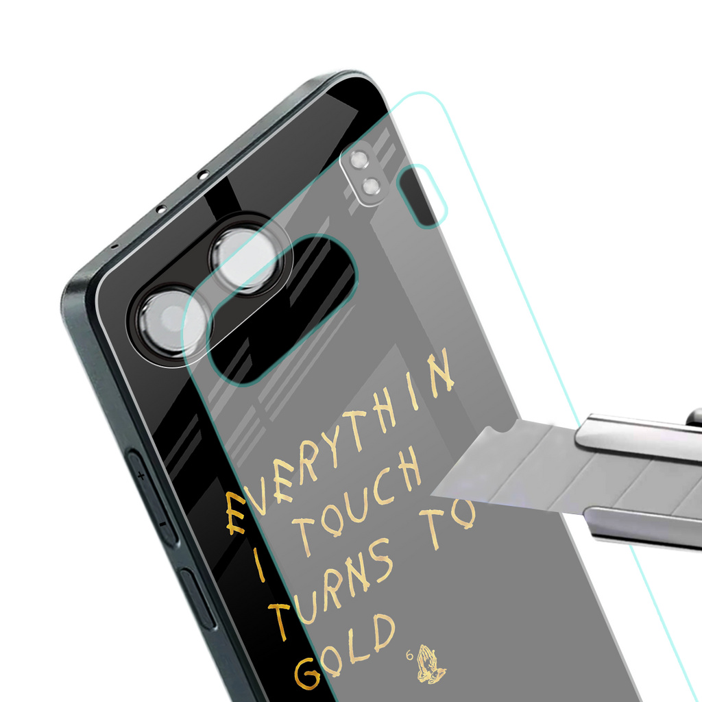 midas touch back phone cover | glass case for oneplus nord 4