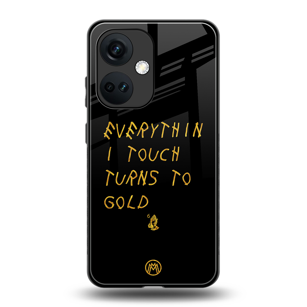 midas touch back phone cover | glass case for oneplus nord ce 3