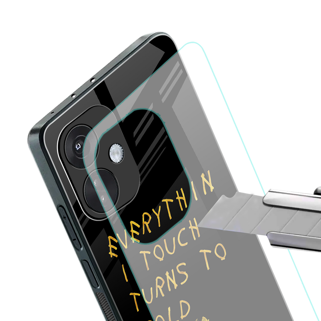 midas touch back phone cover | glass case for oneplus nord ce 3