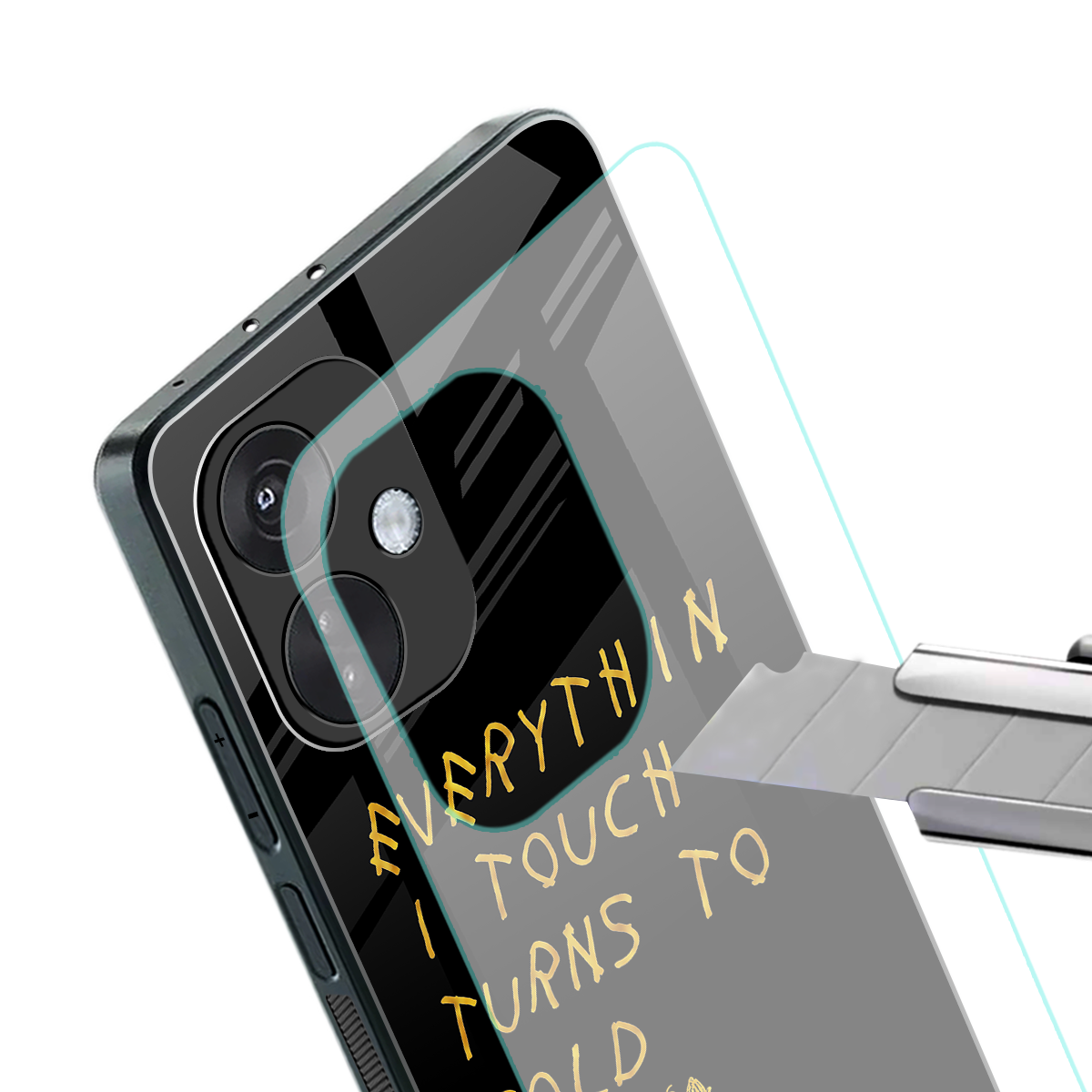 midas touch back phone cover | glass case for oneplus nord ce 3