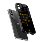midas touch back phone cover | glass case for oneplus nord ce 4 lite