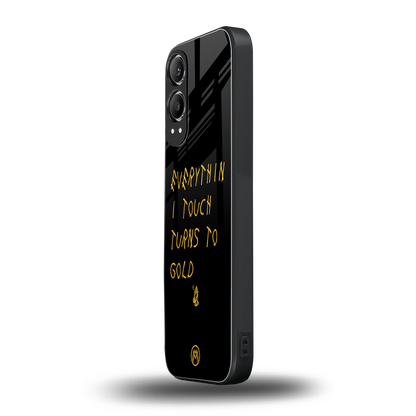 midas touch back phone cover | glass case for oneplus nord ce 4 lite