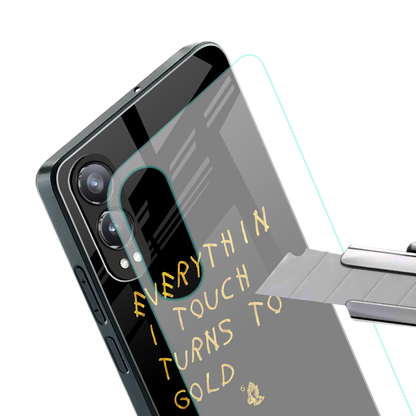 midas touch back phone cover | glass case for oneplus nord ce 4 lite