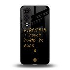 midas touch back phone cover | glass case for oneplus nord ce 4