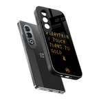 midas touch back phone cover | glass case for oneplus nord ce 4