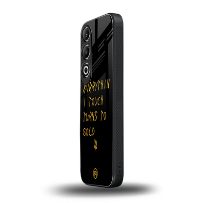 midas touch back phone cover | glass case for oneplus nord ce 4