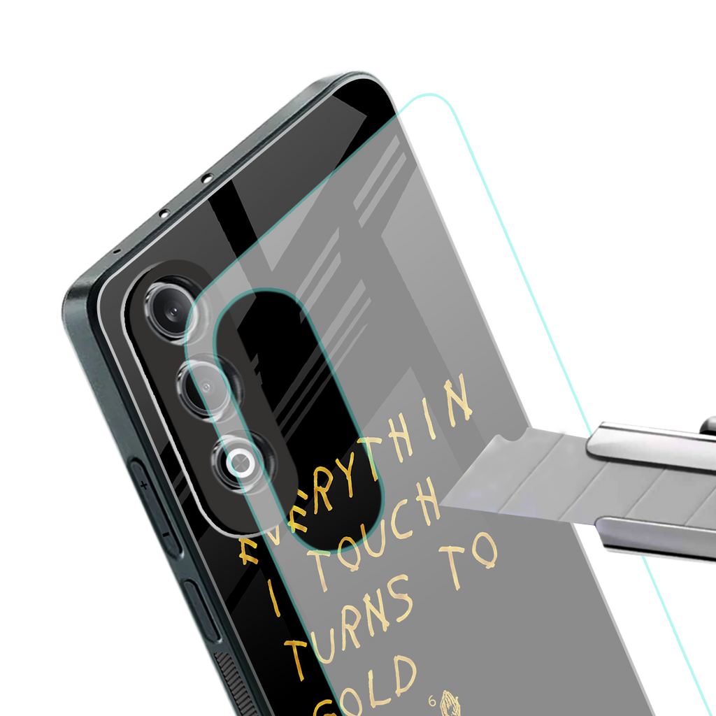 midas touch back phone cover | glass case for oneplus nord ce 4