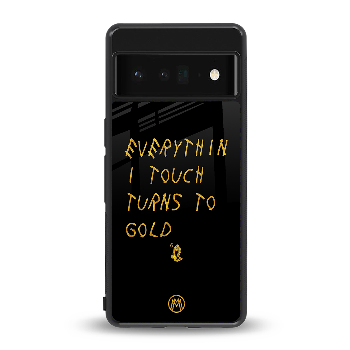 midas touch back phone cover | glass case for google pixel 6 pro