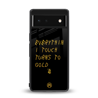midas touch back phone cover | glass case for Google Pixel 6A