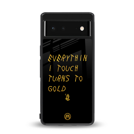 midas touch back phone cover | glass case for Google Pixel 6A