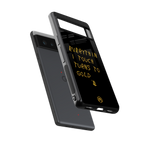 midas touch back phone cover | glass case for google pixel 6