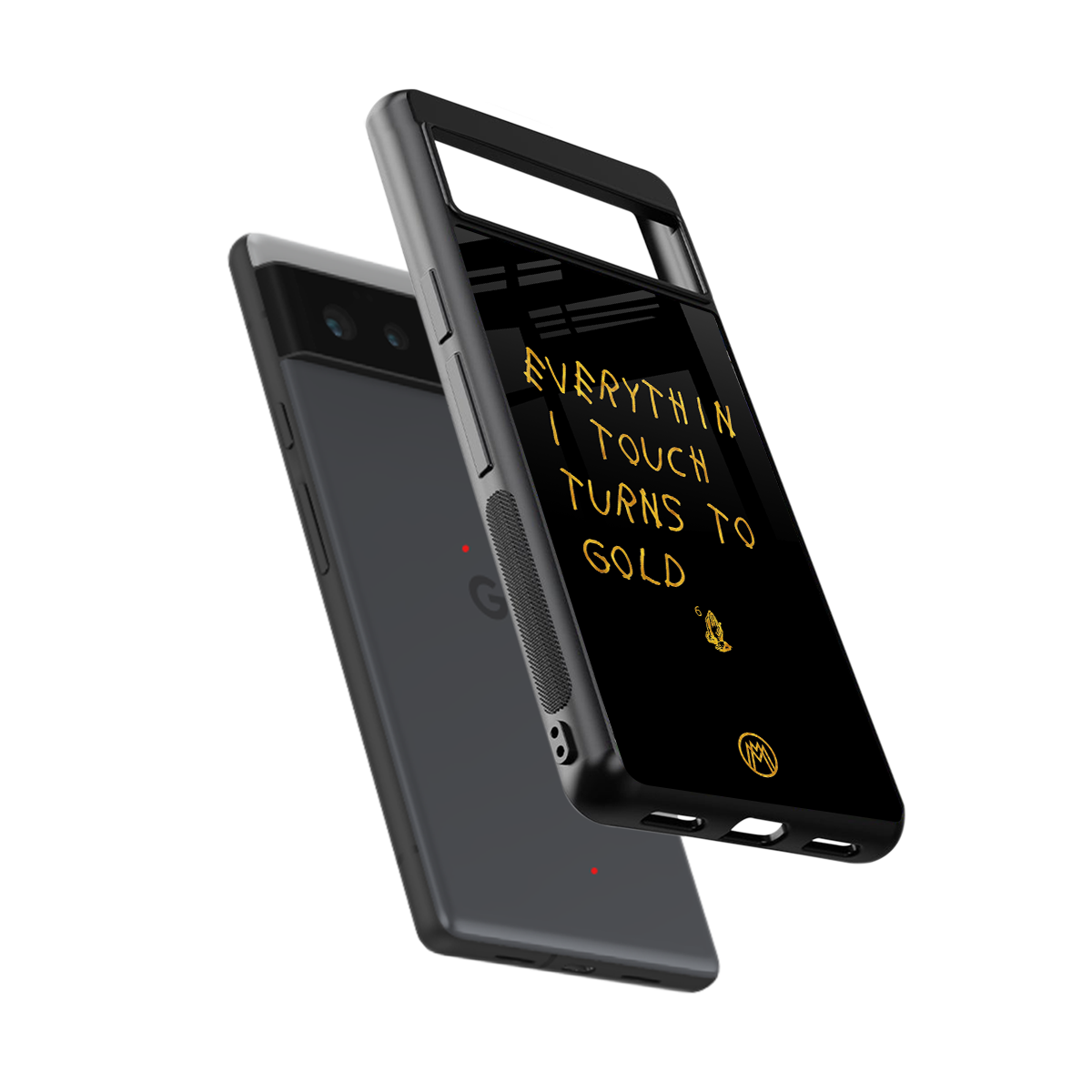 midas touch back phone cover | glass case for google pixel 6