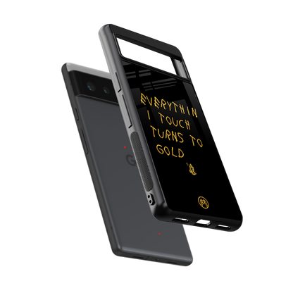 midas touch back phone cover | glass case for Google Pixel 6A
