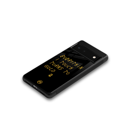 midas touch back phone cover | glass case for Google Pixel 6A