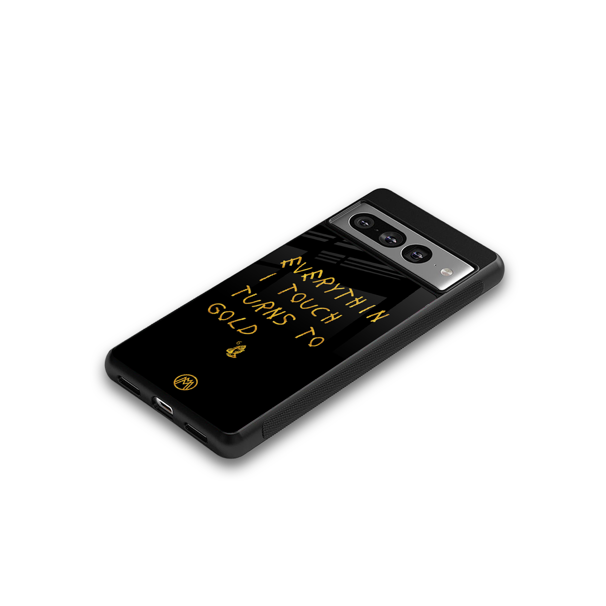 midas touch back phone cover | glass case for google pixel 7 pro