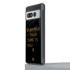 midas touch back phone cover | glass case for google pixel 7 pro