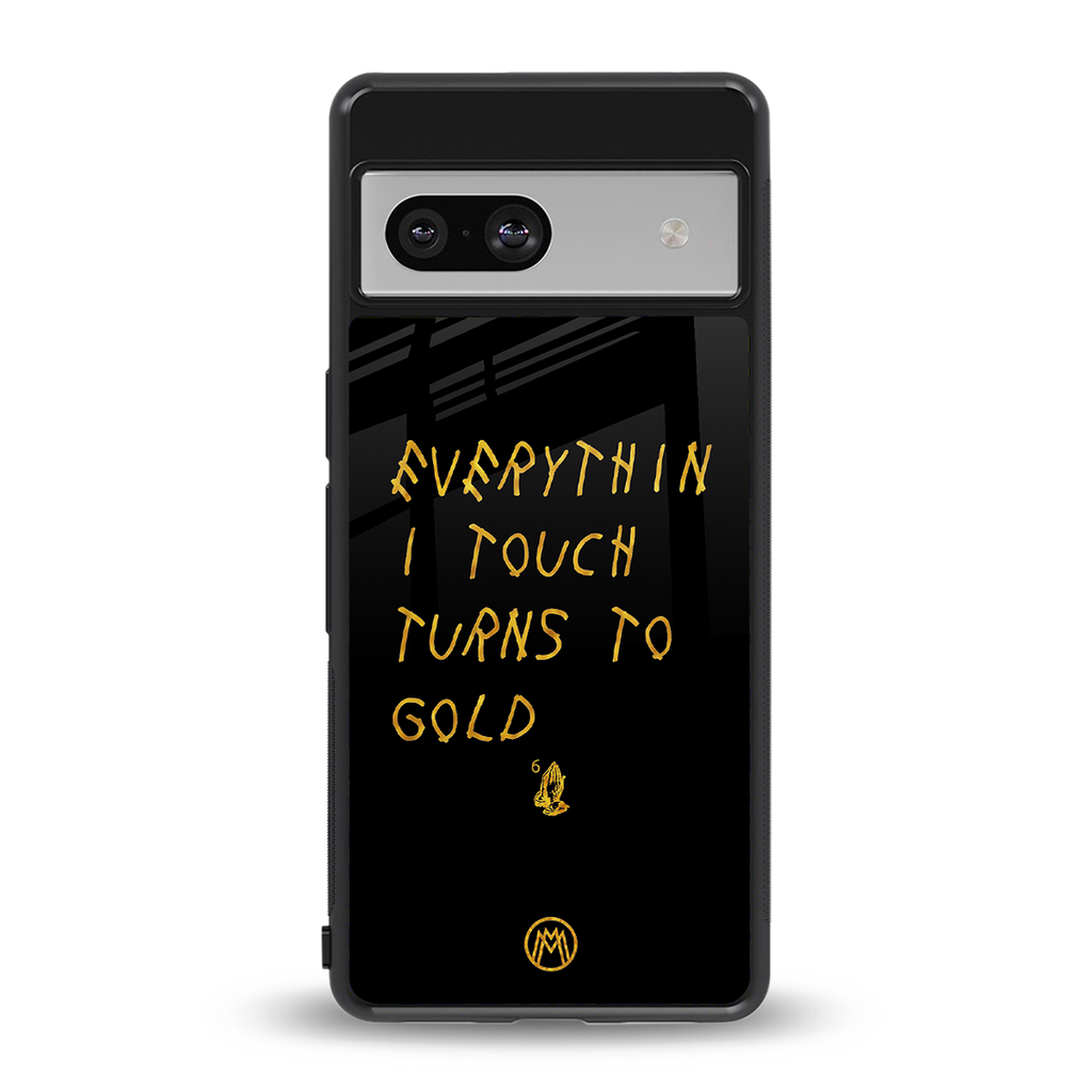 midas touch back phone cover | glass case for Google Pixel 7
