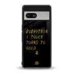 midas touch back phone cover | glass case for Google Pixel 7