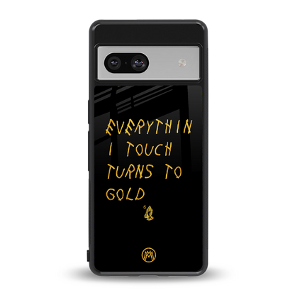 midas touch back phone cover | glass case for Google Pixel 7
