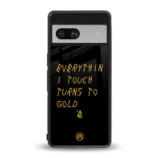 midas touch back phone cover | glass case for Google Pixel 7A