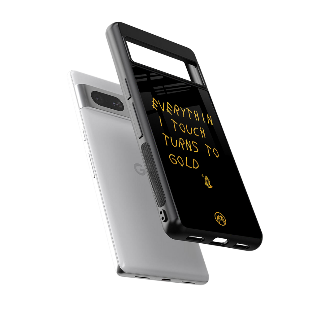 midas touch back phone cover | glass case for Google Pixel 7