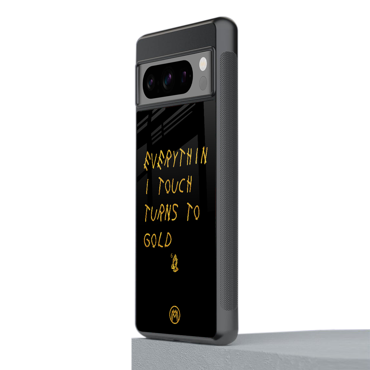 midas touch back phone cover | glass case for google pixel 8 pro