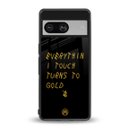 midas touch back phone cover | glass case for Google Pixel 8
