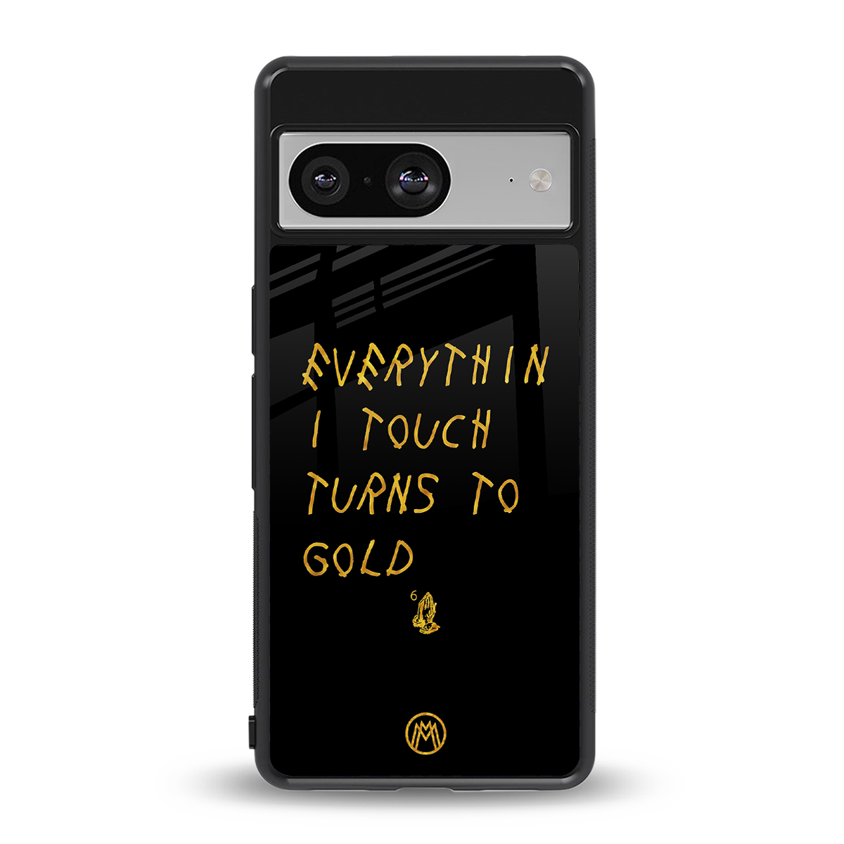 midas touch back phone cover | glass case for Google Pixel 8